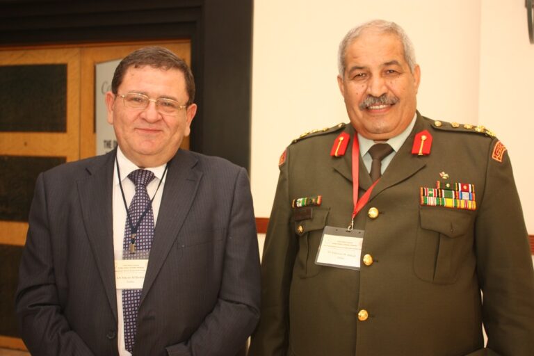 The Late Dr Mazen AlBashir founder of JSFM and Dr Suleiman Abbadi JSFM president 2011